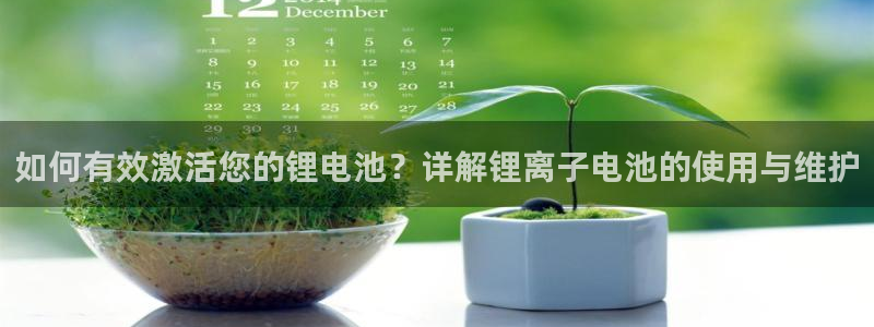 k豆钱包是哪个国家的：如何有效激活您的锂电池？详解锂离子电池的使用与维护